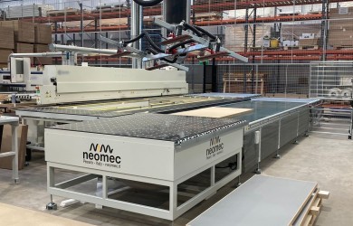 Automatic Edgebander Return System Compatible With All Edgebanders