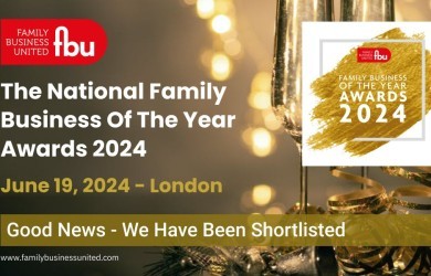 National Family Business Of The Year Shortlisted Image