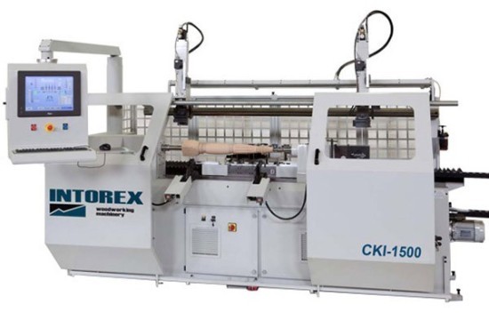 Intorex CKI Twin Gouge CNC Woodturning Lathe