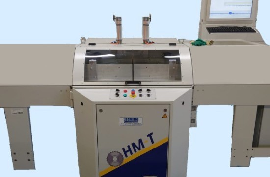 H&M HM-T NC Anglemaster Automatic Crosscut Saw