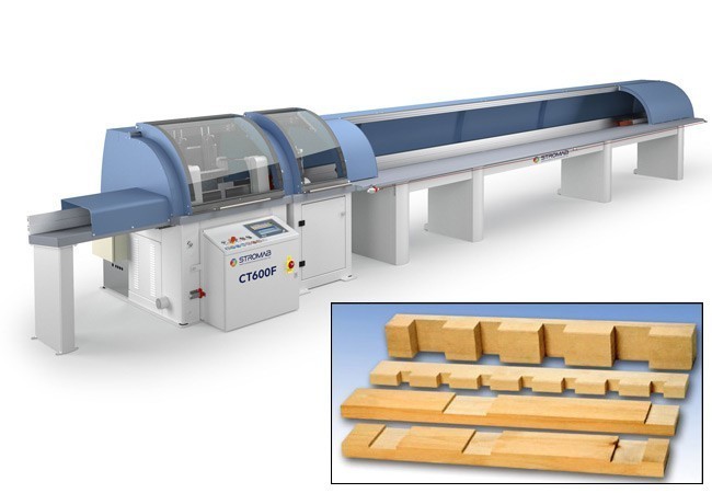 Stromab CT600/F Automatic Fully Programmable Crosscut Saw and Notching Machine