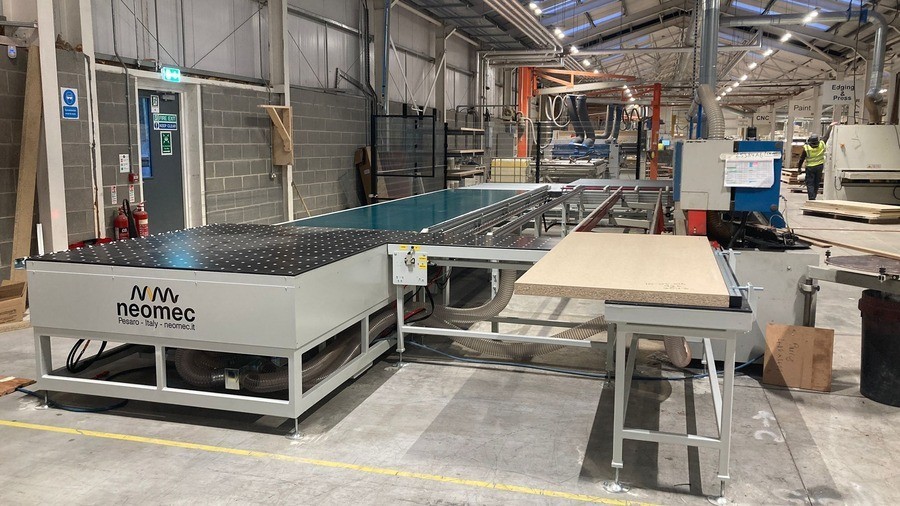 Door and Frame Automation - Edgebander Return Systems