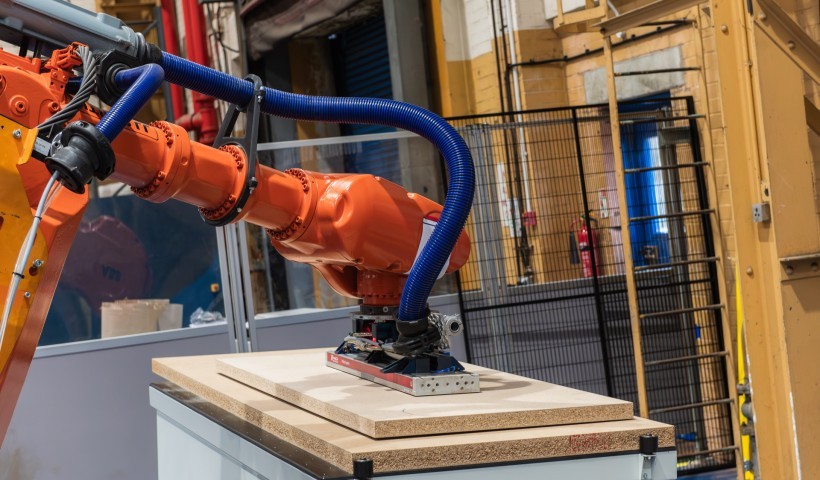 Door and frame machinery automation header
