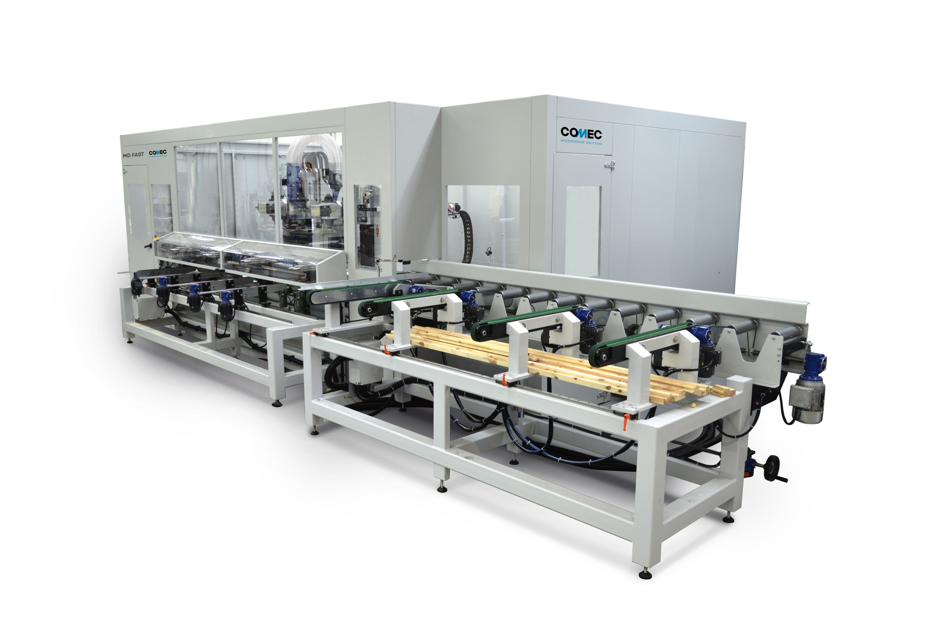 Door and frame machinery from Comec